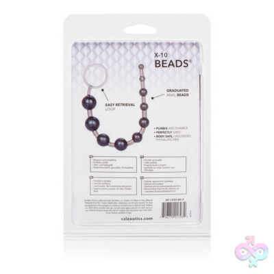 CalExotics Sex Toys - X-10 Beads - Black