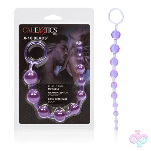 CalExotics Sex Toys - X-10 Beads - Purple