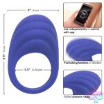 Calexotics Connect Couples Ring - Periwinkle - Image 4