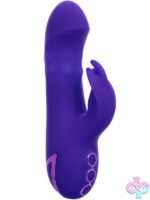 purple waterproof rechargeable rabbit vibrator California Dreaming Haight Ashbury Hottie by CalExotics