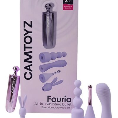 vibrating bullet silicone Camtoyz Fouria All-In-One Vibrating Bullet by Camtoyz