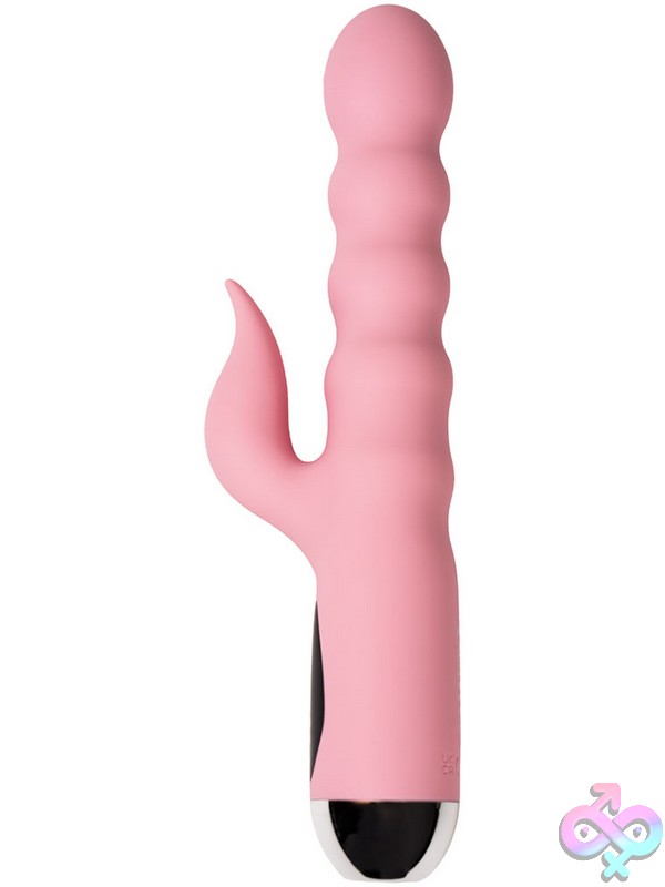 Discreet-Toys-Camtoyz-G-Spot-Clitoral-Stimulator-Vessa-Nu-Ct-Jvb-1120-Vessa Textured Rotating Rabbit Pink Vibrator Camtoyz Vessa G-Spot Clitoral Stimulator By Camtoyz