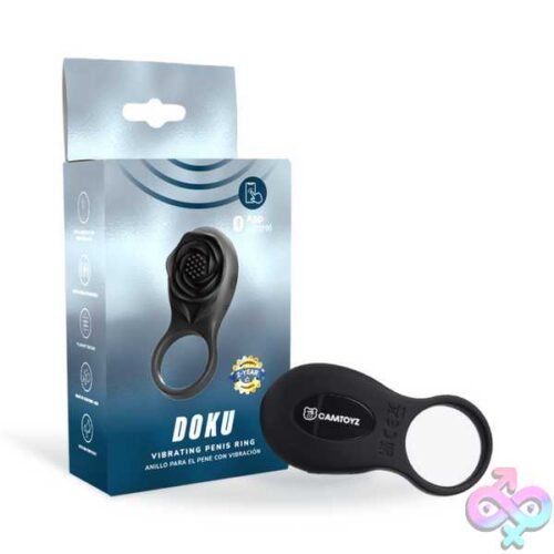 Camtoyz Vibrating Ring Doku - Black - Image 5