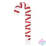 Candy Cane Dream 7.5" Glass Dildo - Image 2