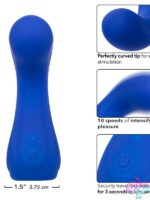 Cascade Curve Clitoral Vibrator in Blue - Image 3