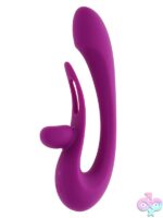 Cha Cha Slide Adjustable Dual Vibrator in Purple - Image 3