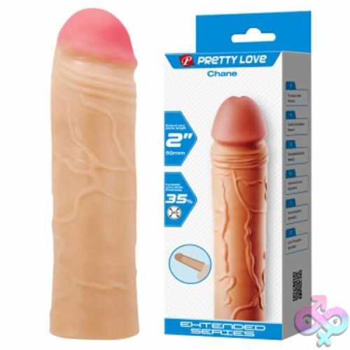 Chane Extended Penis Sleeve - Light - Image 2
