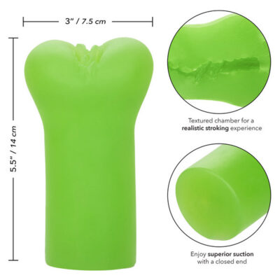 Mars Stroker — Cheap Thrills Queen of Mars Green Pocket Pussy by CalExotics