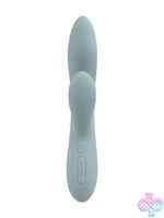 Chika App-Controlled Rabbit Vibrator in Turquoise Grey - Image 3