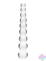 Clarity Glass Dildo Elysian Pearls – Clear - Image 2