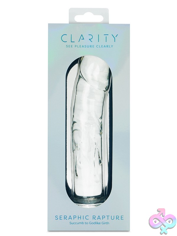Discreet-Toys-Clarity-Glass-Dildo-Seraphic-Rapture-Nu-Cla-16 Sculpted Clear Borosilicate Glass Dildo With Flowing G-Spot Contours By Creative Conceptions