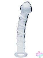 Clarity Glass Dildo Seraphic Spiral – Clear - Image 2