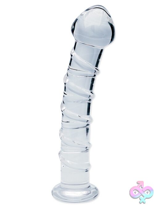 Clarity Glass Dildo Seraphic Spiral – Clear - Image 2