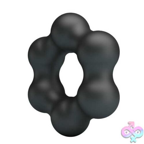 Clauzell - Cockring Super Soft Silicone - Black - Image 2