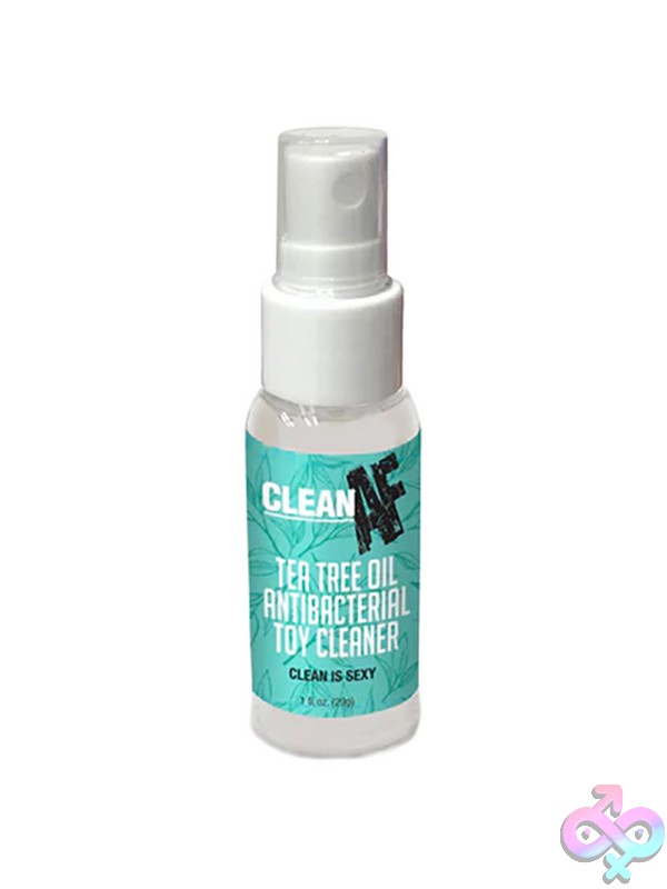 Discreet-Toys-Clean-Af-Toy-Cleaner-Unscented-1-Oz-Nu-Lgbt-682 Unscented Tea Tree Toy Cleaner Spray Bottle 1 Oz Clear Formula By Little Genie