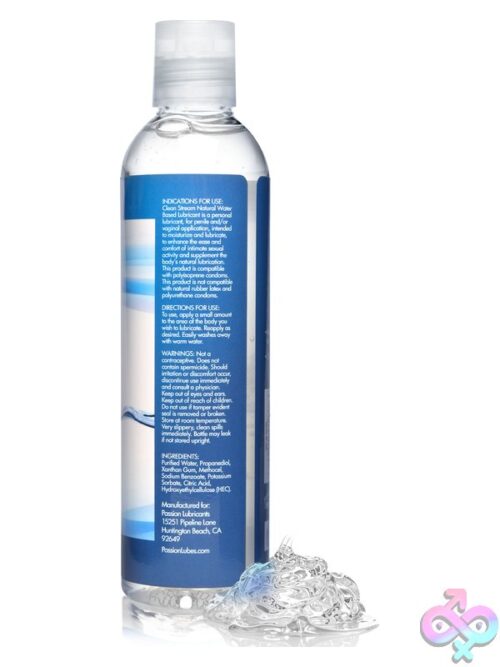 Natural Water Based Anal Lubricant 8 Oz - Image 8