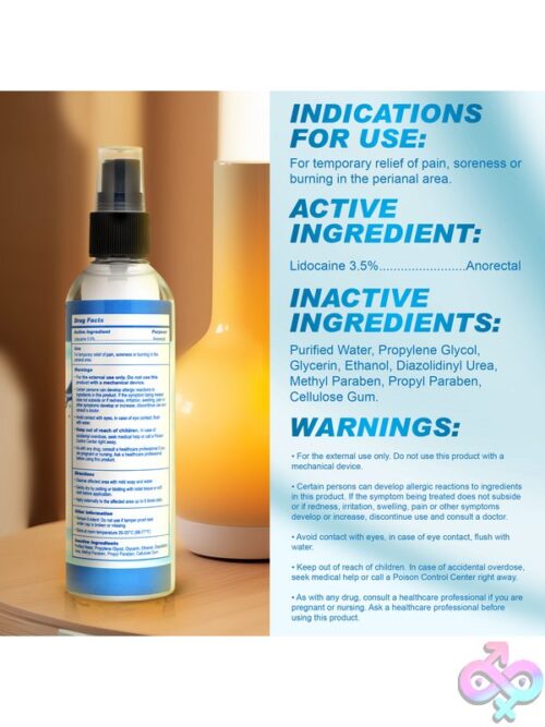 Relax Anal Lube 5% Benzocaine 4Oz - Image 5