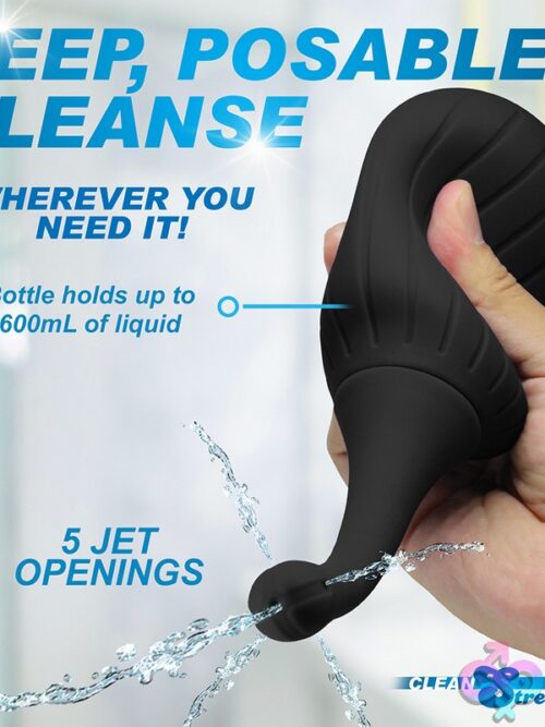 Cleanstream Silicone Enema Bulb W/ Poseable Nozzle - Image 4