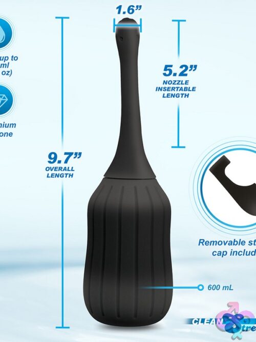 Cleanstream Silicone Enema Bulb W/ Poseable Nozzle - Image 6