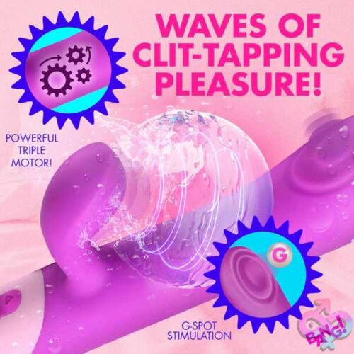 Clit Tapping Pulsing Rabbit - Purple - Image 4