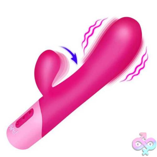 Clit Tapping Vibrating Rabbit - Pink - Image 2