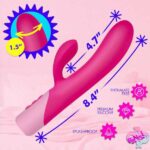 Clit Tapping Vibrating Rabbit - Pink - Image 3