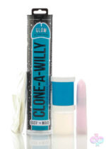 Clone-a-Willy Sex Toys - Clone-a-Willy Glow-in-the-Dark Kit - Blue