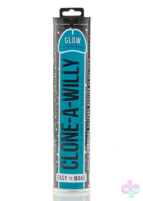 Clone-a-Willy Sex Toys - Clone-a-Willy Glow-in-the-Dark Kit - Blue