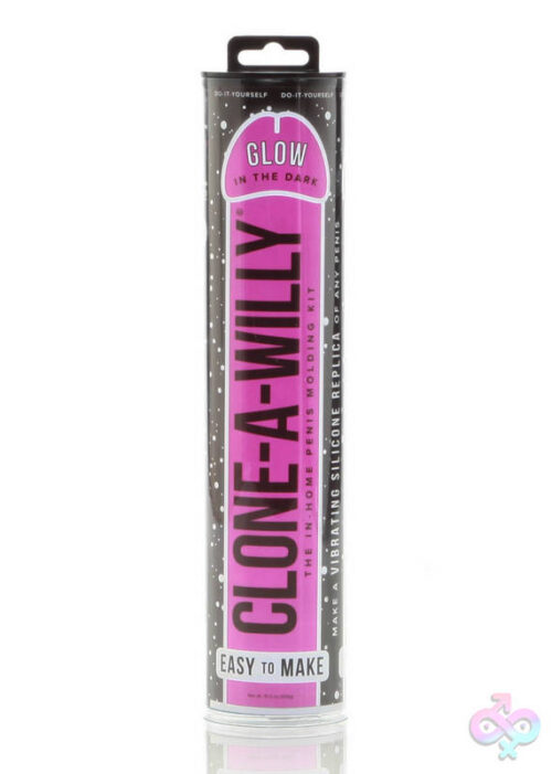 Clone-a-Willy Sex Toys - Clone-a-Willy Glow-in-the-Dark Kit - Pink
