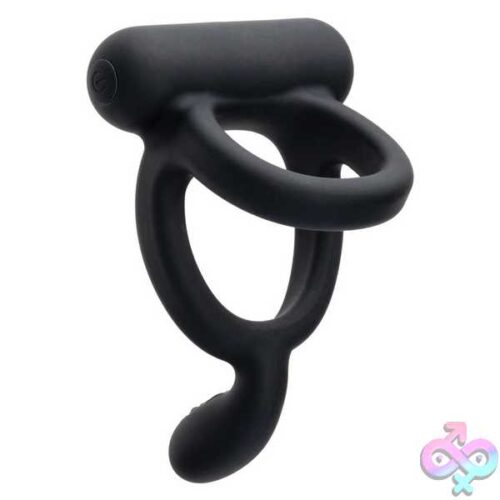 Closer Intimate Rechargeable Ring Caress - Black - Image 3