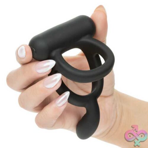 Closer Intimate Rechargeable Ring Caress - Black - Image 6