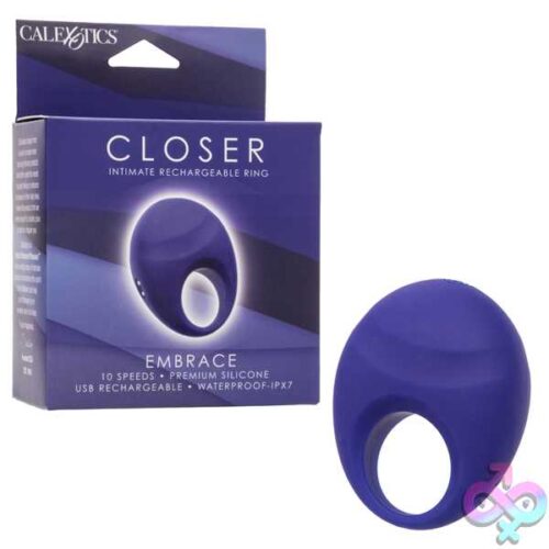 Closer Intimate Rechargeable Ring Embrace - Purple - Image 2