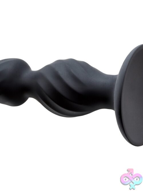 Cloud 9 Anal Play Silicone Swirl Vibrating Plug - Image 2