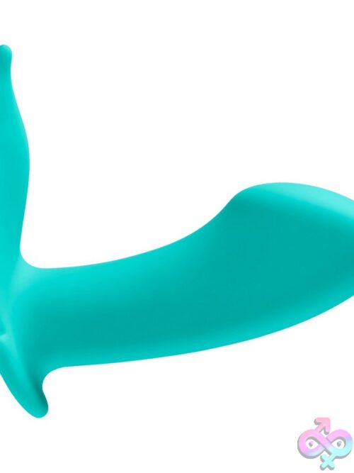 Cloud 9 Panty Leaf Vibe With Remote Control – Teal - Image 2