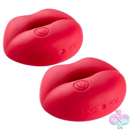 Cloud 9 Naughty Nips Nipple Clamps - Red - Image 5