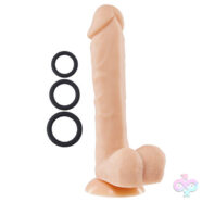 Cloud 9 Novelties Sex Toys - 9" Silicone Pro Odorless Dong - Flesh