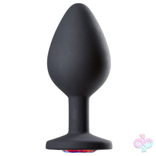 Cloud 9 Novelties Sex Toys - Cloud 9 Novelties Gems Jeweled Silicone Anal Plug  - Medium