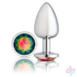 Cloud 9 Novelties Sex Toys - Cloud 9 Novelties Gems Silver Chromed Anal Plug - Large