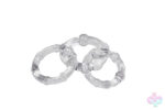 Cloud 9 Novelties Sex Toys - Cockring Combo Beaded - Clear