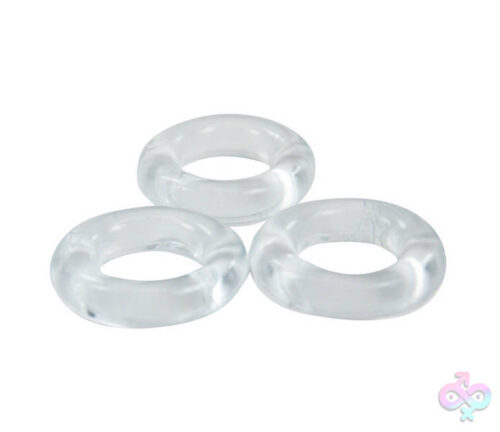 Cloud 9 Novelties Sex Toys - Cockring Combo Clear