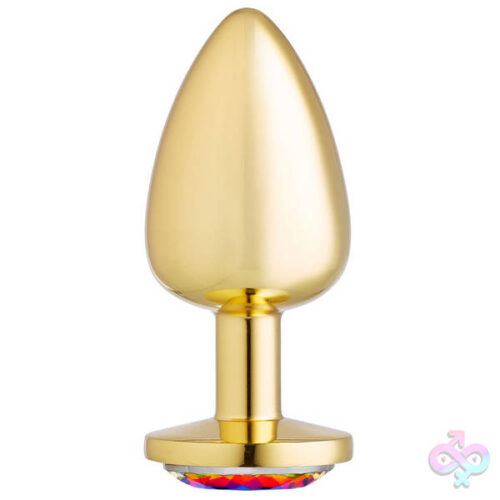 Cloud 9 Novelties Sex Toys - Gems Large Gold Anal Plug
