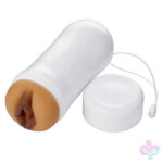 Cloud 9 Novelties Sex Toys - Pleasure Pussy Pocket Stroker Water Activated - Tan