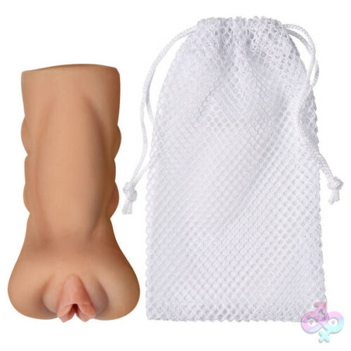 Cloud 9 Novelties Sex Toys - Pocket Pussy Stroker - Tan