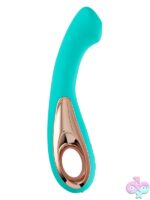 Cloud 9 Pro Sensual Roller Ball G Vibrator – Teal - Image 2