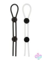 Cloud 9 Pro Sensual XL Cock Ring 2-Pack - Black/white - Image 3