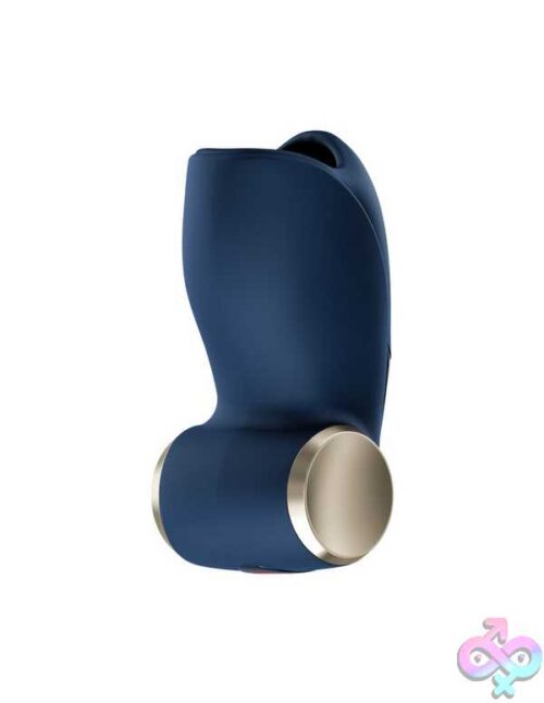 Cobra Libre Ii Vibrating Masturbator - Night Blue - Image 3