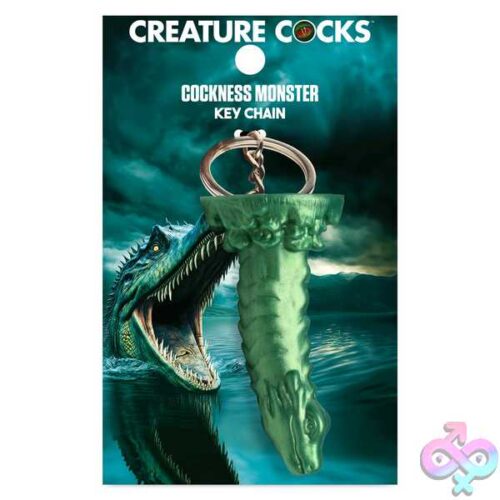 Cockness Monster Keychain - Green - Image 5