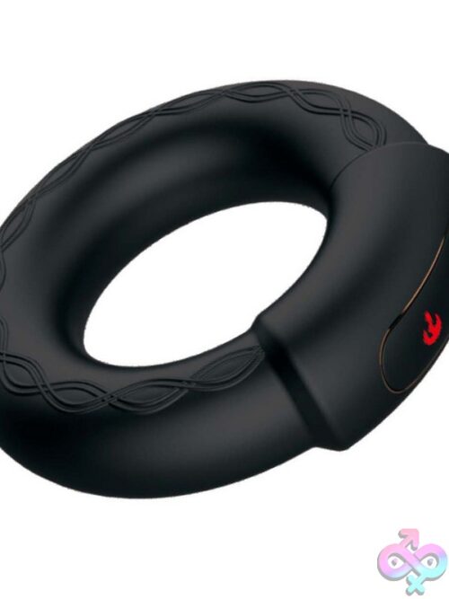 Cockpower Heat Up Cock Ring Black - Image 2