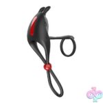 Cockpower Remote Control Cockring and Ball Cinch - Black - Image 3
