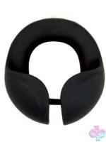 Cockpower Scrotum Hugger Vibrating Cock Ring – Black - Image 3